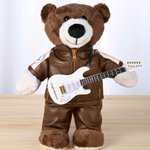 Personalized Multicolour Mini Guitar with Strap Display Ornament with Engraved Name Case Home Decor Birthday Gift for Guitarist Music Lover 5
