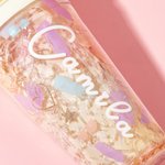 Vaso de helado personalizado con nombre y pajita Imprescindible de viaje Regalo de cumpleaños de vuelta al cole para niñas