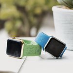 Personalized 1 - 3 Dogs and Paws Silicone Apple Watch Band with Engraved Name Birthday Anniversary Gift for Dog Lovers