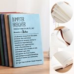 Henkilökohtainen Cluster Fuck Fixer Funny Dictionary Style A5 Journal Notebook nimellä ja 100 sivua edistäminen syntymäpäivälahja ystäville kollegoille
