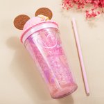 Vaso de helado personalizado con nombre y pajita Imprescindible de viaje Regalo de cumpleaños de vuelta al cole para niñas