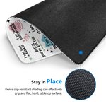 Personalized Bad Bitch Affirmations Non-Slip Mouse Pad with Name Office Supplies Humorous Birthday Gift for Friends Family Colleague