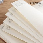 Cahier personnalisé en cuir PU avec nom et 200 pages Accessoires d'enregistrement Cadeau d'anniversaire religieux Cadeau de baptême pour les chrétiens