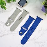 Personalized Basketball Element Silicone Watch Band for Apple with Engraved Name Birthday Game Day Gift for Basketball Lover