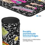 Personalizzato Cartoon Teacher Character Anti-Slip Mouse Pad con nome Teacher's Day Back to School Appreciation Gift for Teachers Educators