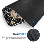 Personalizzato Cartoon Teacher Character Anti-Slip Mouse Pad con nome Teacher's Day Back to School Appreciation Gift for Teachers Educators