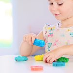 Personalized 3D-Printed Cartoon Pattern Multicolor Play-Dough Roller with Name Arts and Crafts Toys Birthday Gift for Preschool Kids