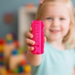Personalized 3D-Printed Cartoon Pattern Multicolor Play-Dough Roller with Name Arts and Crafts Toys Birthday Gift for Preschool Kids