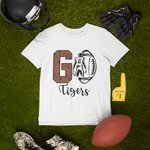 T-shirt personnalisé Football Element Go Sweatshirt avec nom et numéro de l'équipe Motivation Jour de match Cadeau d'anniversaire pour famille Amis Joueurs