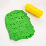 Personalized 3D-Printed Cartoon Pattern Multicolor Play-Dough Roller with Name Arts and Crafts Toys Birthday Gift for Preschool Kids