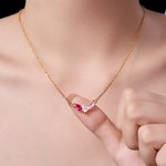 Gepersonaliseerde 1-7 Familie Geboortestenen Ketting Sierlijke Sieraden Moederdag Verjaardagscadeau voor Vrouwen