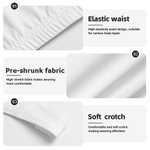 Set di biancheria intima personalizzata a cinque stelle con foto, perizoma e boxer traspiranti, con nome, data e testo, regalo di compleanno e anniversario per uomini e donne.