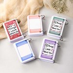 Personalized 52 Things I Love About You Multicolor Playing Poker Cards with Box Game Accessory Long Distance Relationship Anniversary Gift for Couple