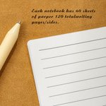 Henkilökohtainen söpö sarjakuva kynä A5 Spiral Notebook nimi ja 120 vuoratut sivut Syntymäpäivä takaisin kouluun lahja pojille tytöille