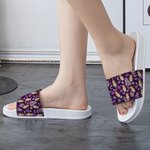 Personalizzato 1-3 faccia foto Fluorescente Pantofole in PVC Articoli per la casa Regalo di compleanno anniversario per i proprietari di animali amici