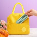 Personalizzato animale carino in acciaio inox nome cucchiaio forchetta 2 pezzi set di posate con astuccio regalo di compleanno per la scuola per bambini.