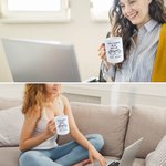 Personalised Cute Expressions You'll Always Be My Best Tea Coffee Ceramic Enamel Glass Mug with Name Home Decor Birthday Gift for Bestie Friend