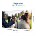 Personalised Photo Design Non-Slip Desk Mat Mouse Pad Office Supplies Birthday Gift for Employees Family Friends