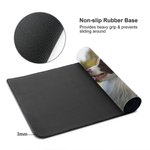 Personalised Photo Design Non-Slip Desk Mat Mouse Pad Office Supplies Birthday Gift for Employees Family Friends