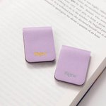 Personligt läderbokmärke med eget namn gravyr magnetisk design födelsedag examen present för bokälskare bokorm