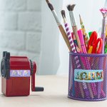 Personalisierte niedlichen Dinosaurier Fantasy Einhorn wasserdicht Aufkleber mit Namen Schule liefert zurück zu Schule Geburtstag Geschenk für Kinder