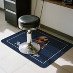 Personalisierte stilvolle Cartoon Barbier Multicolor Anti-Rutsch-Türmatte mit Text Salon Barbier Shop Zubehör Eröffnung Geschenk für Friseur Haar Liebhaber