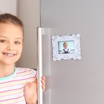 Personlig Vintage Frame Photo Kjøleskapsmagnet Hjemmedekorasjon Bursdag Jubileum Gave til familievenn