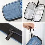 Personlig She Is A Fighter Bibelverser Isolerad Insulin Pen Cooler Resefodral med namn Motiverande present för kvinnor Diabetiker