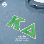 Personalized Embroidery Greek Letters T-shirt Sweatshirt Hoodie Sorority Bid Day Gift for New Sorority Members丨Callie × Affinity Licensing