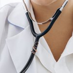 Personalised Stethoscope ID Tag with Name and Title Appreciation Graduation Gift for Nurse Doctor Medical Students