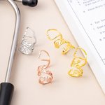 Personalised Stethoscope ID Tag with Name and Title Appreciation Graduation Gift for Nurse Doctor Medical Students