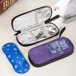 Personlig She Is A Fighter Bibelverser Isolerad Insulin Pen Cooler Resefodral med namn Motiverande present för kvinnor Diabetiker