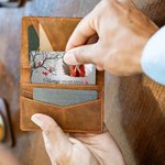Personalised I Will Carry You With Me Until I See You Again Photo Wallet Card Sympathy Memorial Gift for Family