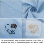 Camicia a maniche lunghe in cotone 100% ricamata con nome, regalo di compleanno e anniversario per le donne.