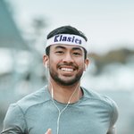 Personalizowana opaska sportowa z bawełny odprowadzającej wilgoć i haftowanym imieniem prezent dla miłośników sportu