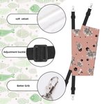 Hamac personnalisé Paws Bones Cat Face Photo Sleeping Hammock with Adjustable Strap Pet Supplies Birthday Gift for Pet Owners Pet Lovers (Cadeau d'anniversaire pour les propriétaires d'animaux)