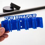 Personlig flerfarget 3D-trykt hockeykølleholder med tekst og 2-5 køller Veggmontert hjemmeoppbevaring Bursdagsgave til hockeyelskere