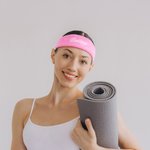 Personalizowana opaska sportowa z bawełny odprowadzającej wilgoć i haftowanym imieniem prezent dla miłośników sportu