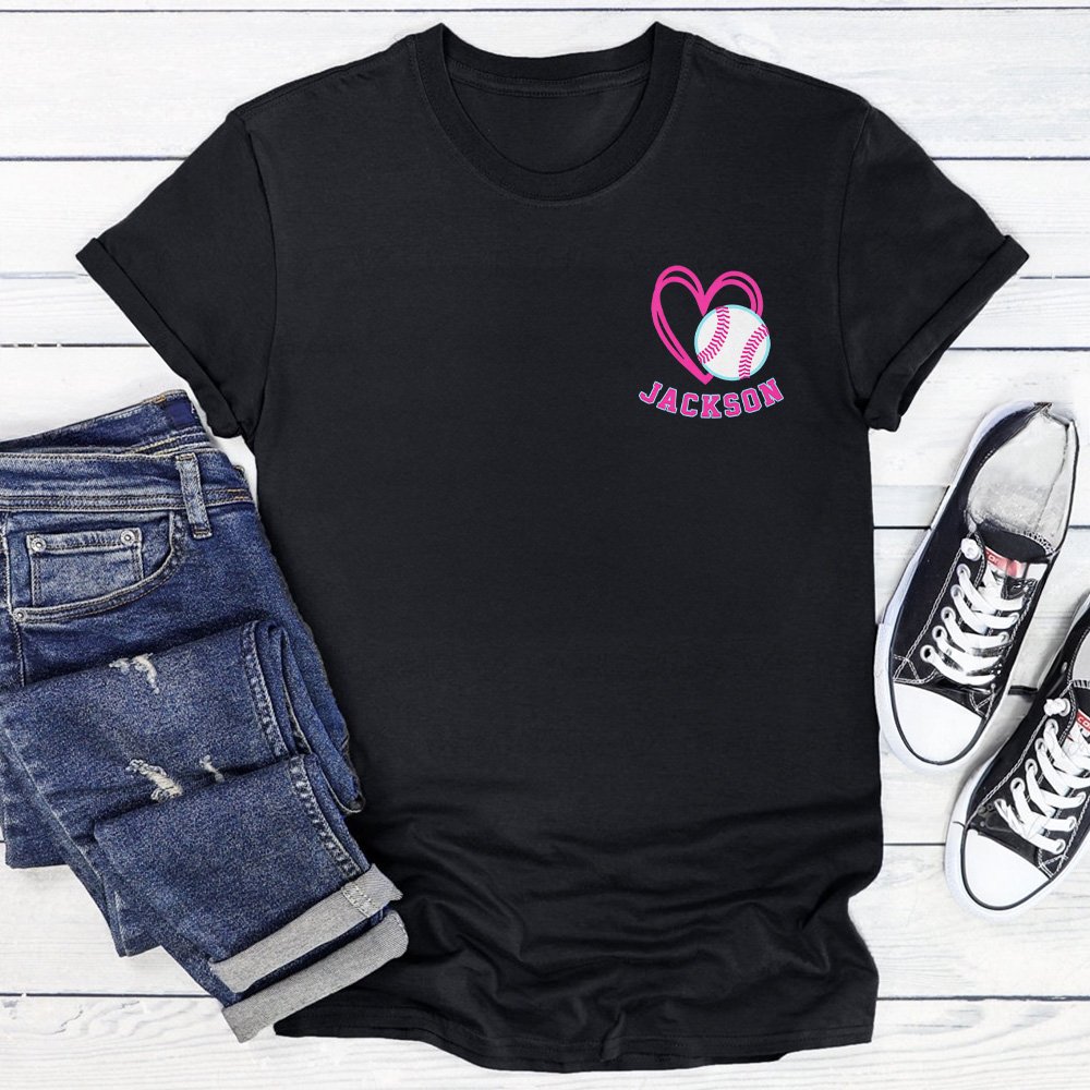 Spersonalizowana koszulka baseballowa Ice Cream Drip Mama 100% bawełny z imieniem Urodzinowy prezent baseballowy dla mamy miłośniczki baseballu 3