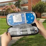 Personalized Rainbow Insulated Insulin Pen Cooler Travel Case with Name and Optional Ice Pack Diabetic Supplies Birthday Gift for Diabetics Patients