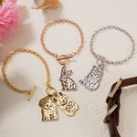 Personalisierte Pet Schmuck Armband mit Hund Katze Foto und Name Geburtstag Memorial Geschenk für Tierliebhaber