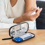 Personalized Rainbow Insulated Insulin Pen Cooler Travel Case with Name and Optional Ice Pack Diabetic Supplies Birthday Gift for Diabetics Patients