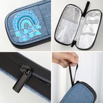 Personalized Rainbow Insulated Insulin Pen Cooler Travel Case with Name and Optional Ice Pack Diabetic Supplies Birthday Gift for Diabetics Patients