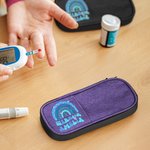 Personalized Rainbow Insulated Insulin Pen Cooler Travel Case with Name and Optional Ice Pack Diabetic Supplies Birthday Gift for Diabetics Patients