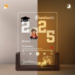 Ositos personalizados We Love You Luz de noche LED acrílica con base de madera y 1-12 nombres Decoración del hogar Cumpleaños Día de la madre Regalo para mamá Abuela