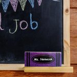 Personalisierte Glitter Bleistift Buntstift Design Blackboard Radiergummi mit 2 Whiteboard Marker Teacher's Day zurück zur Schule Anerkennung Geschenk für Pädagogen
