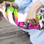 Personalisiertes Stilvolles Graffiti Strandtuch mit Namen Schnelltrocknend Party Reise Geburtstag Geschenk für Familie Kinder