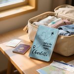 Personalised Heart Route Airplane Design A5 PU Leather Journal Notebook with Name and 100 Lined Pages Daily Use Birthday Gift for Travel Lovers