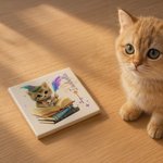 Taza de cerámica personalizada con nombre y posavasos Gato mágico 11 oz 15 oz Regalo de cumpleaños Aniversario para los amantes de los gatos Ratones de biblioteca