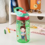 Personalizado I Am Kind Cute Cartoon 16 oz Kid Water Bottle with Name Outdoor Activities Birthday Back to School Gift for Boys Girls